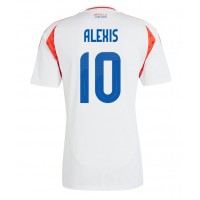 Fotbalové Dres Chile Alexis Sanchez #10 Venkovní Copa America 2024 Krátký Rukáv